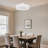 Flush Mount Ceiling Fan Light