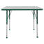 Table d'activité rectangulaire à hauteur réglable en forme de T-99069334-99069345-99071070