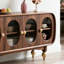 Buffet rétro en bois massif