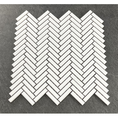 Mini Herringbone Porcelain Matte Finished Mosaic Wall And Floor Tiles
