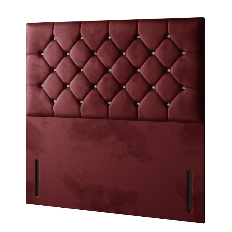 Farallones Upholstered Headboard, Double (4'6), Silver