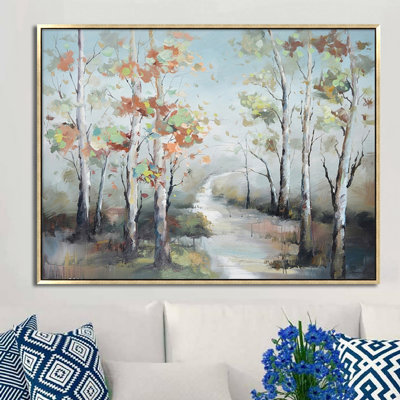 « automne "tree trees »-reproduction d’art sur toile