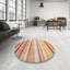 Tapis de zone rouge/vert contemporaine-1240109589