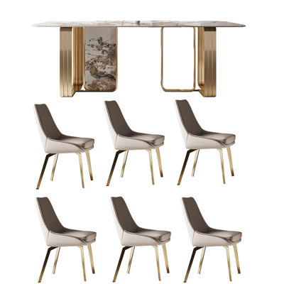 Kerschner Rectangular Dining Set