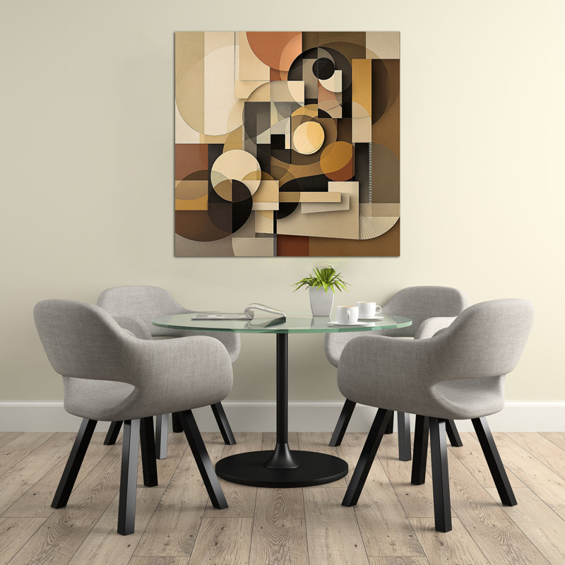 Chasing Circles, 42" H x 42" W
