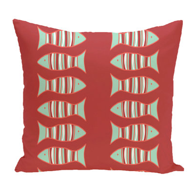 Beach Vacation Square Pillow Cover & Insert