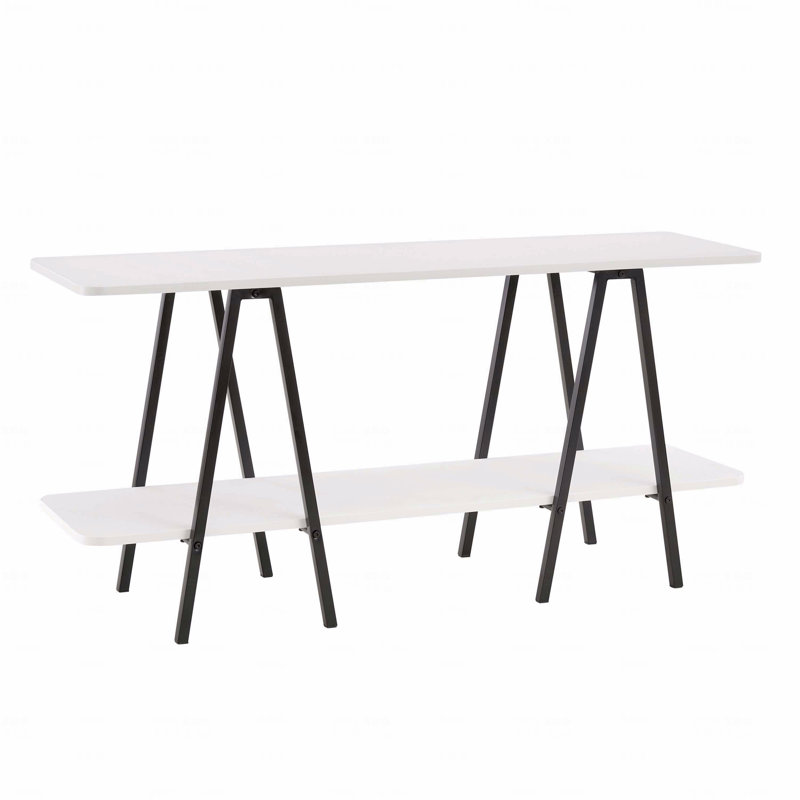 White Console Table, White