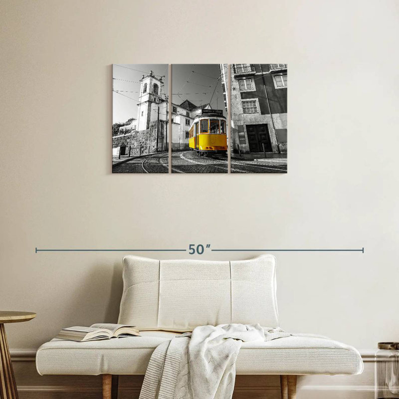 Mehar Tram In Lisbon Pop, 20" H x 33" W