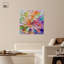 Art abstrait moderne sur toile de pétales brillants par Art Remedy-107776802-107776816