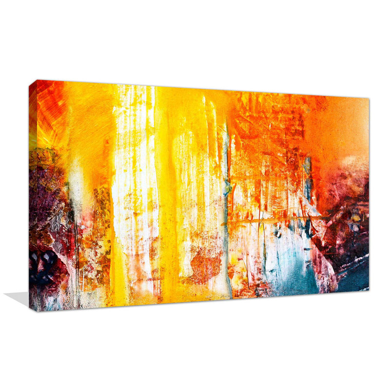 « energy », reproduction d’impression sur toile tendue, H 18 po x l 30 po x P 1 po