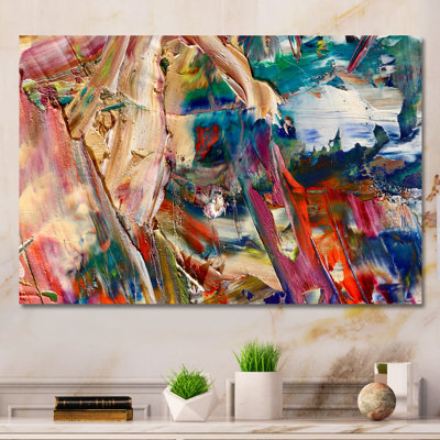 Art abstrait sur toile Colorfor