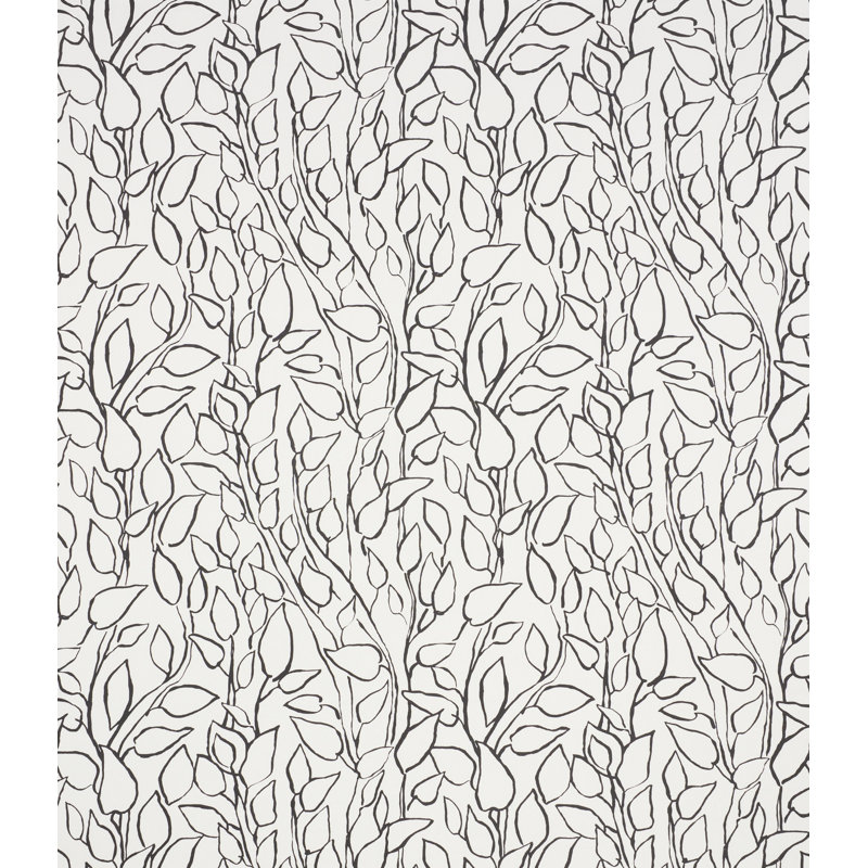 Solandra Vine Fabric, Black