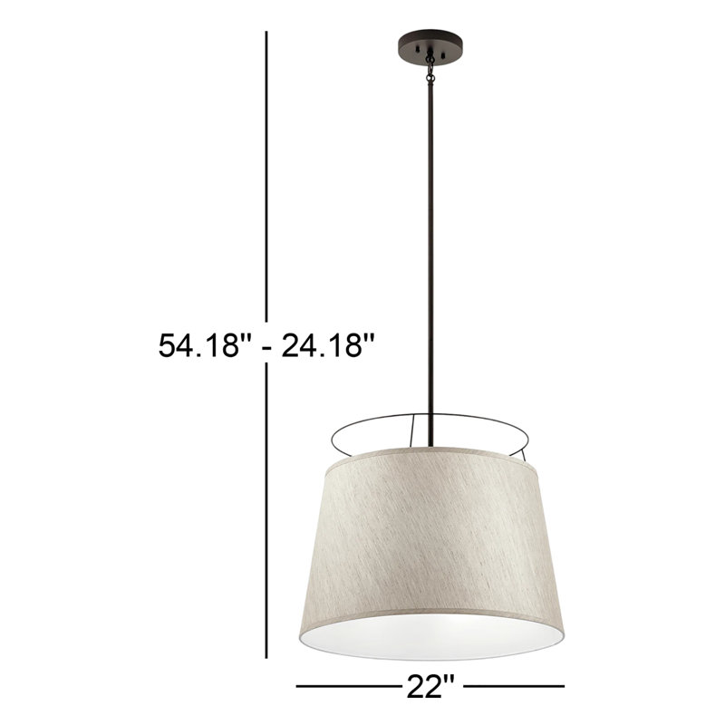 Marika Drum Chandelier