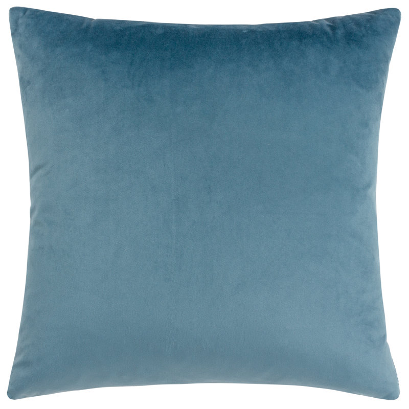 Ledbury Geometric Square Cushion, Smoke/Rose
