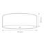 Ausie Fabric Flush Mount-319303542-319303536