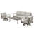 Mariene 5 - Person Patio Conversation Set with Cushions-101250536-101250537