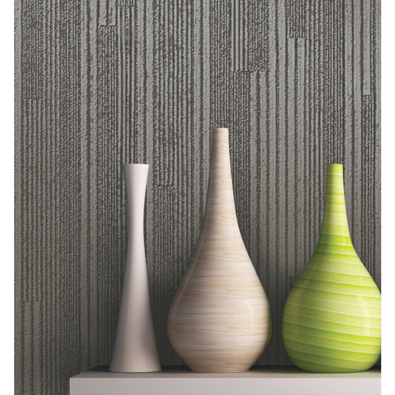 Rouleau de papier peint l 27 pi x l 27 po vertical plombier Modern Heritage 125th Anniversary, Anthracite