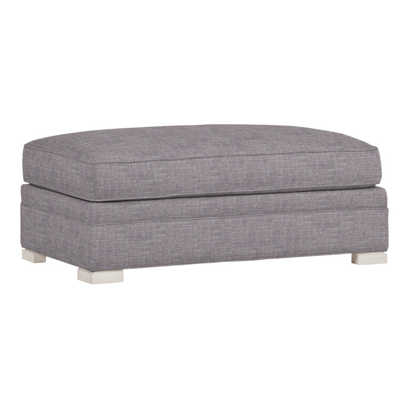 Repose-pieds et demi Nicholas, Casablanca, Chenille nomade ardoise Crypton®