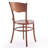 Medieval Solid Wood Side Dining Chairs-349478018