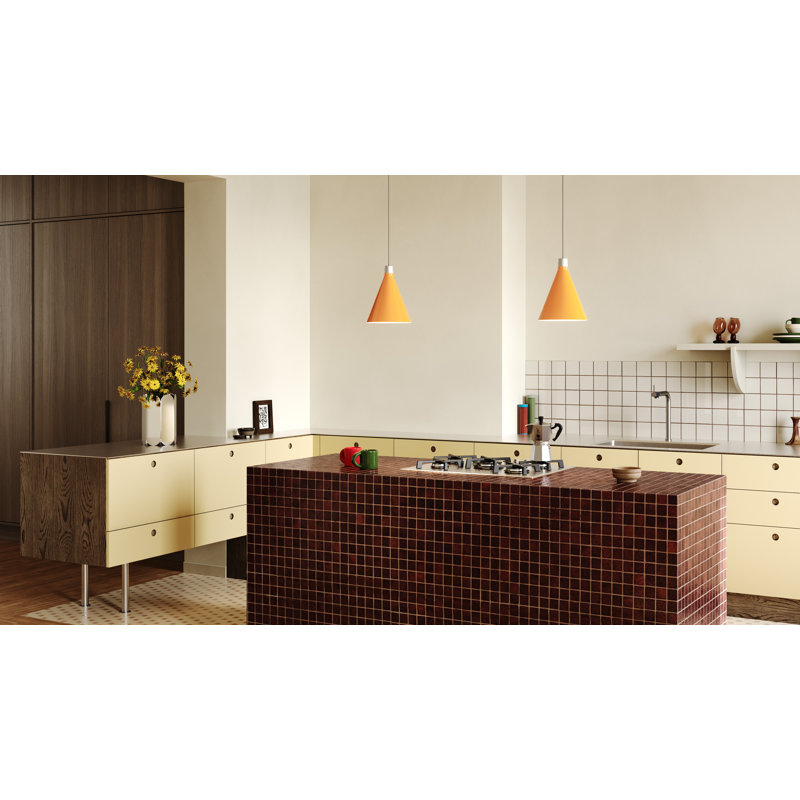 Luminaire suspendu Bower avec sphère G20 US, Jaune