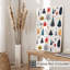 Fêtes, arbre de Noël de rêve, impression d'art moderne sans cadre-273923636