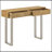 Harmony Natural And Silver 2-Drawer Console Table