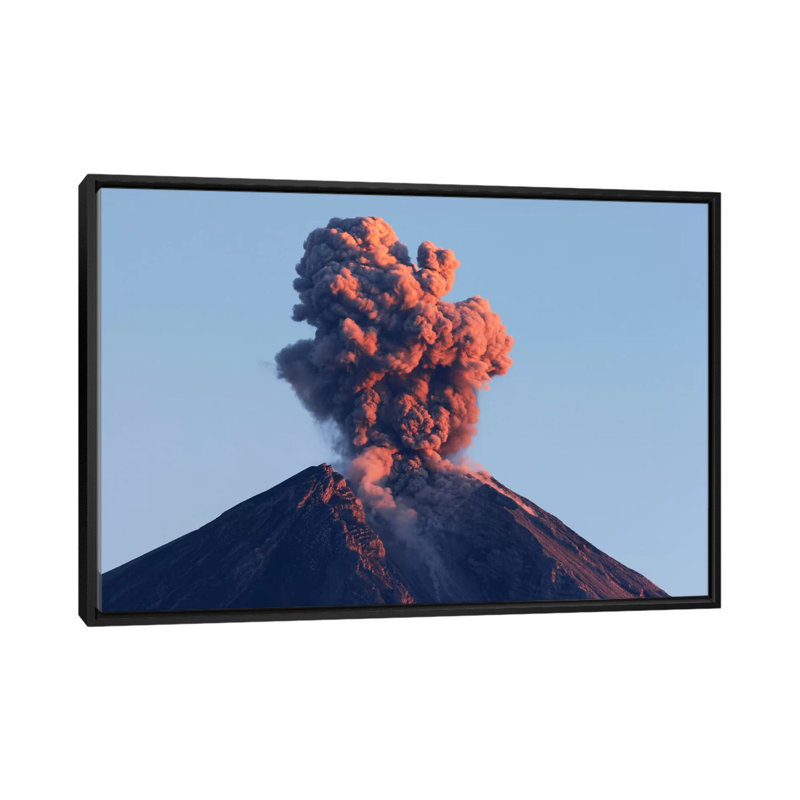 « semeruing, java island, indonésie i » par martin rietze, reproduction d’impression sur toile tendue, Toile avec cadre noir