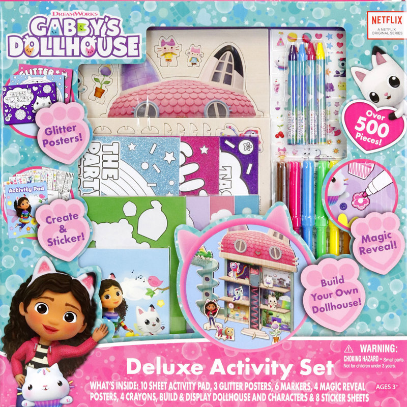 Ensemble d'activités de luxe: maison de poupée Gabby
