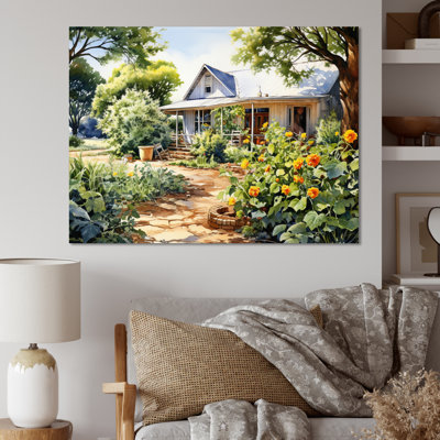" Farmhouse Frontyard Oasis II "
