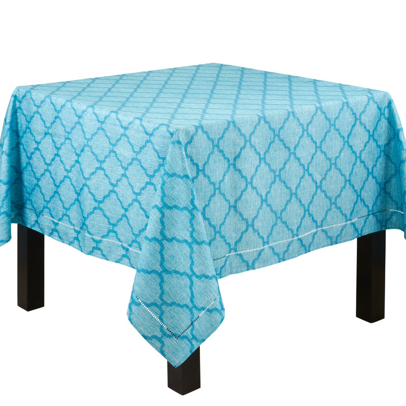 Nappe, Turquoise, 70 po x 70 po