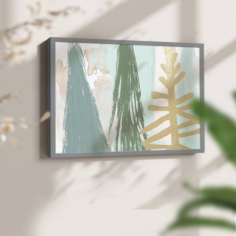 Art de Noël - CXVII - Reproduction encadrée - Restickable, H 16 po x l 20 po, Gris