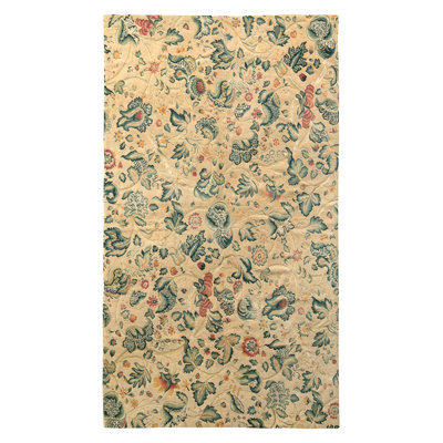 Hand-Knotted 5’8”X9’8” Wool Area Rug in Yellow