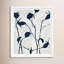 Ink Rose Hips Print by Susan Hable