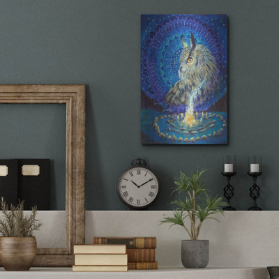 Art mural en métal «Wisdom Keeper» par Verena Wild