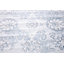 Tapis bleu clair / beige Padang Sidempuan-23541561