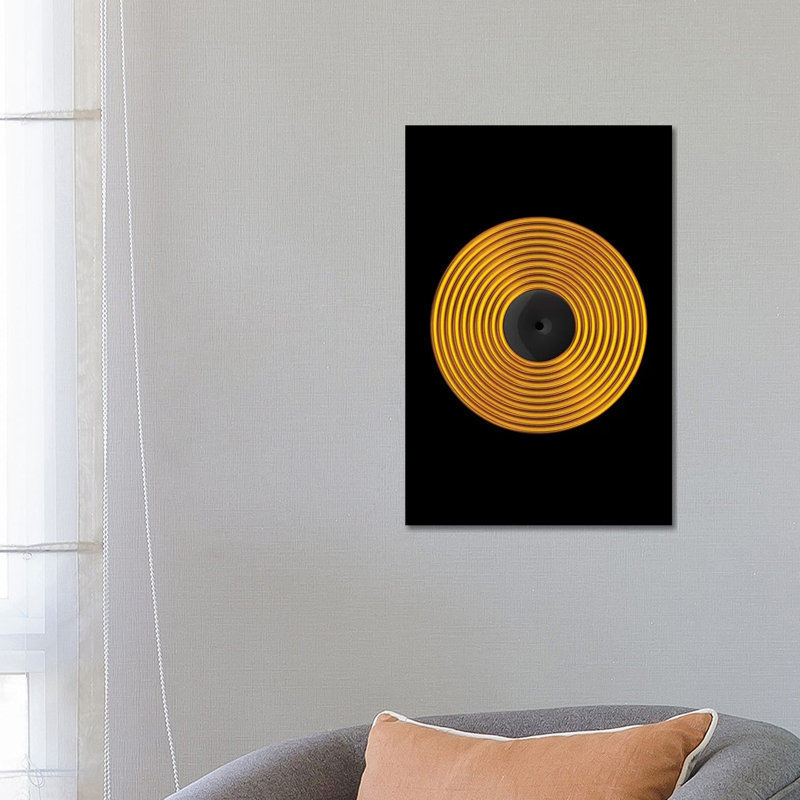 Vinyl by Octavian Mielu - Wrapped Canvas Print, 66.04 cm H x 45.72 cm W