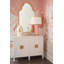 Lisa Kahn Flat Metal Beveled Wall Mirror-64600481
