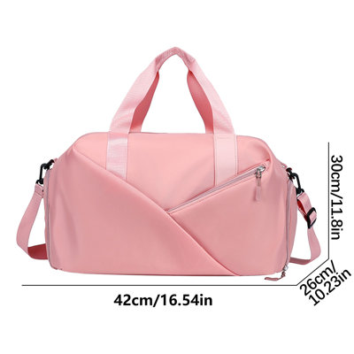 Backpack Travel Duffel Bags, Woman Travel Bag Big Capacity Hand Luggage Bag Classic Pure Color Tote Bag Shoulder Body Bag Sport Yoga Weekend Bag