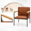 Marsworth Faux Leather Armchair-378073761