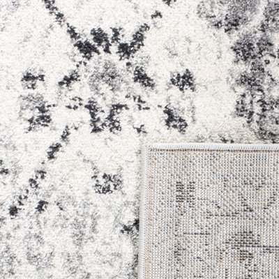Newhouse Oriental Silver/Gray Area Rug