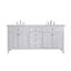 Ensemble de meuble-lavabo double 72 po Ain-71226284