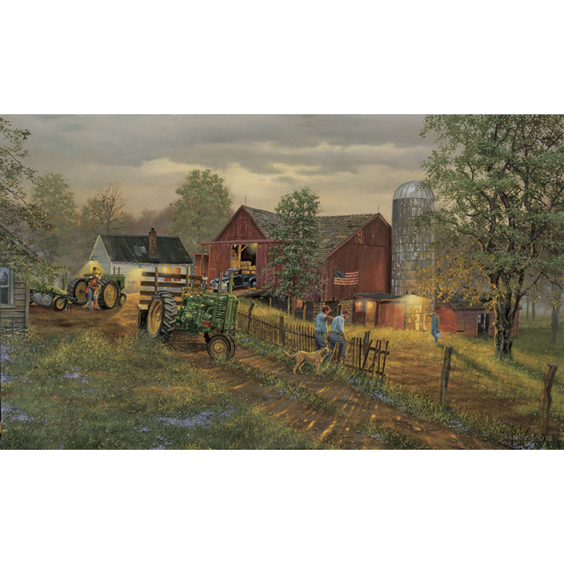 « america heartland » par dave barnhouse, reproduction d’art