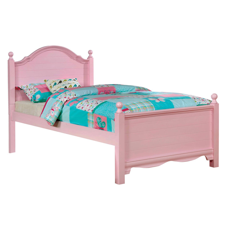 Eiler Panel Bed by Harriet Bee, Pink, Full