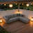 Modern Modular U-Shape Sectional Sofa for Conversation