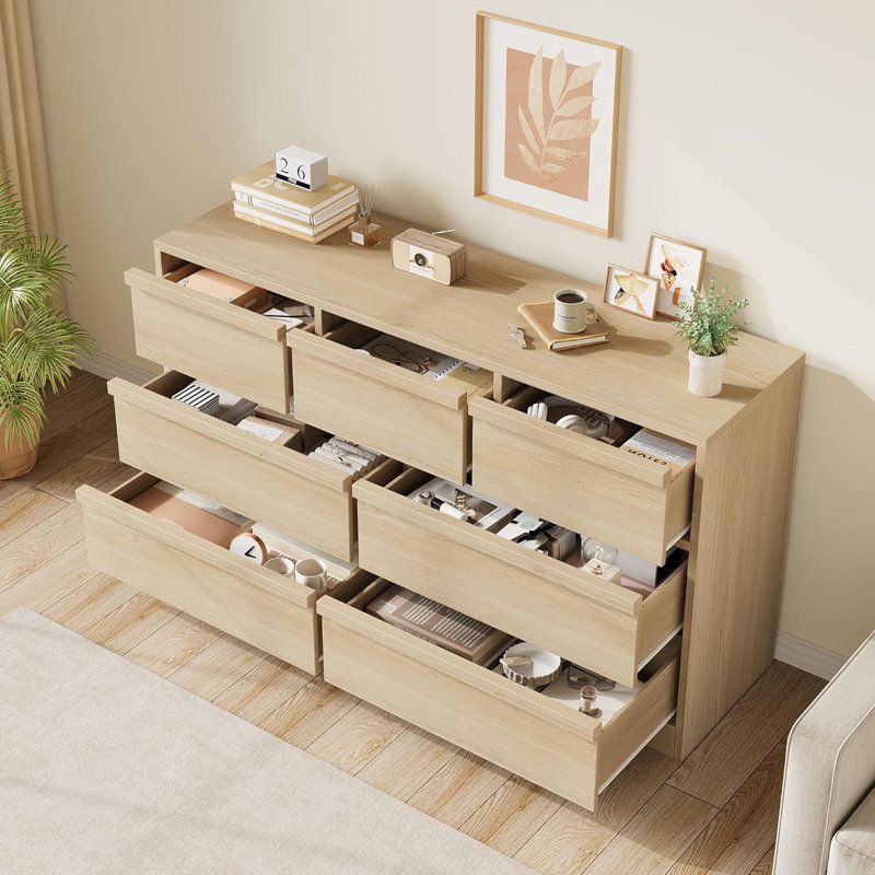 137 cm W Chest of 7 Drawers