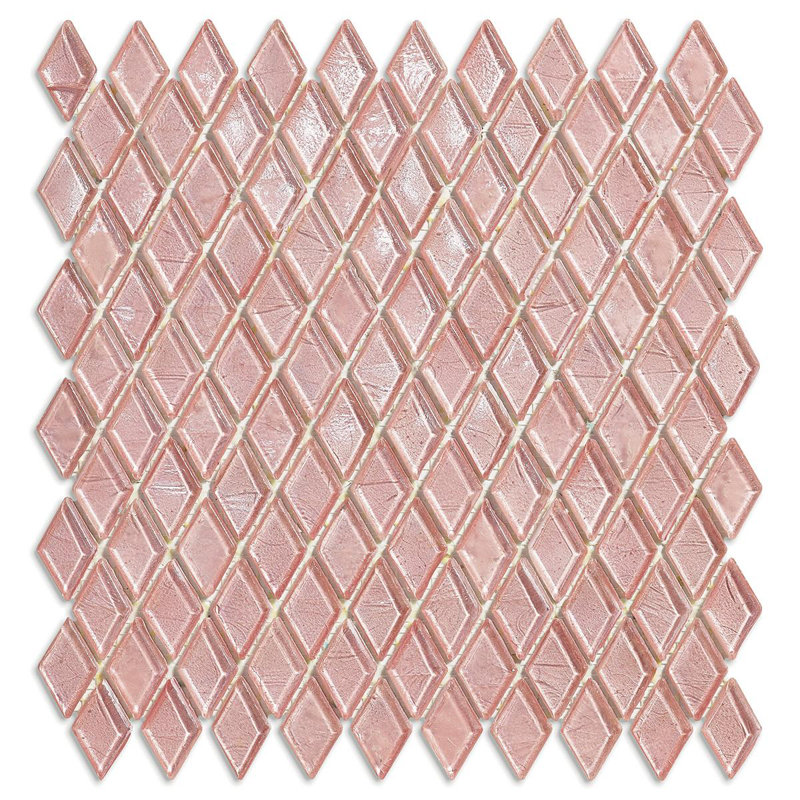 Princess 7/8" x 1-5/8" Diamond Glass Mosaic