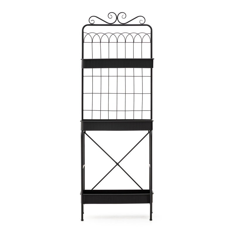 Support pour plante Audriana, Noir