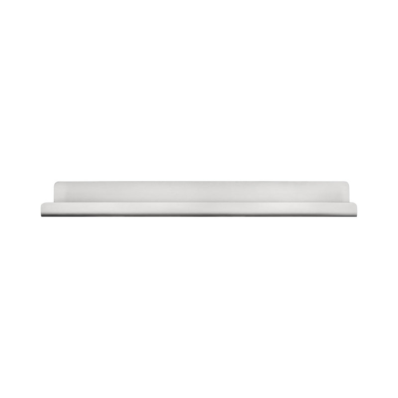 Metal Floating Shelf, 1.8" H x 20.3" W x 4.1" D, Stainless Steel Polished