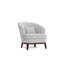 Fauteuil d'appoint rembourré Verduzco, gris clair