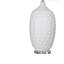 Lampe de table en céramique blanche Sesser